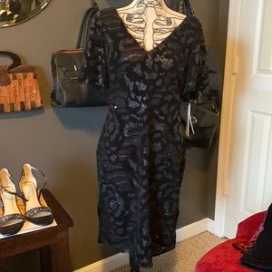 Calvin Klein Sequined Cocktail Dress